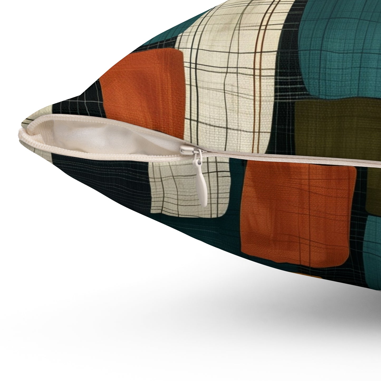 Mod Patchwork - Spun Polyester Square Pillow