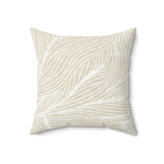 Leafline - Spun Polyester Square Pillow