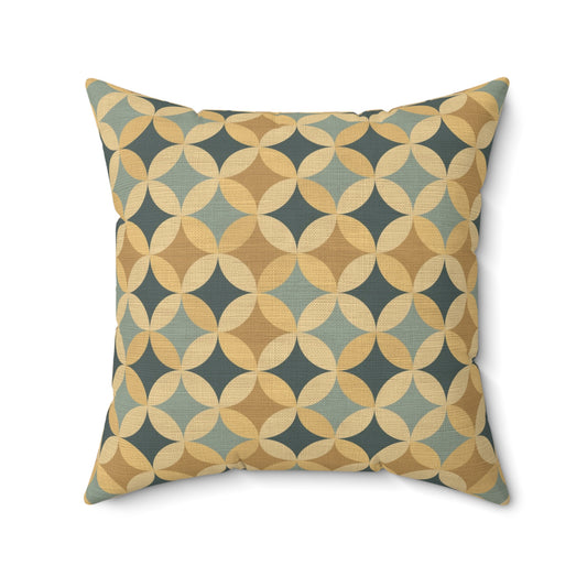Geo Star - Spun Polyester Square Pillow