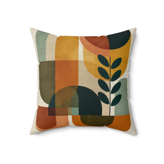 Harvest Shapes - Spun Polyester Square Pillow