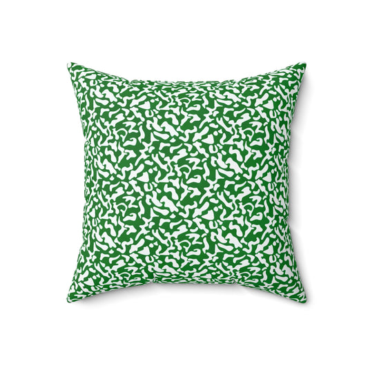Mint Micro Scatter - Spun Polyester Square Pillow