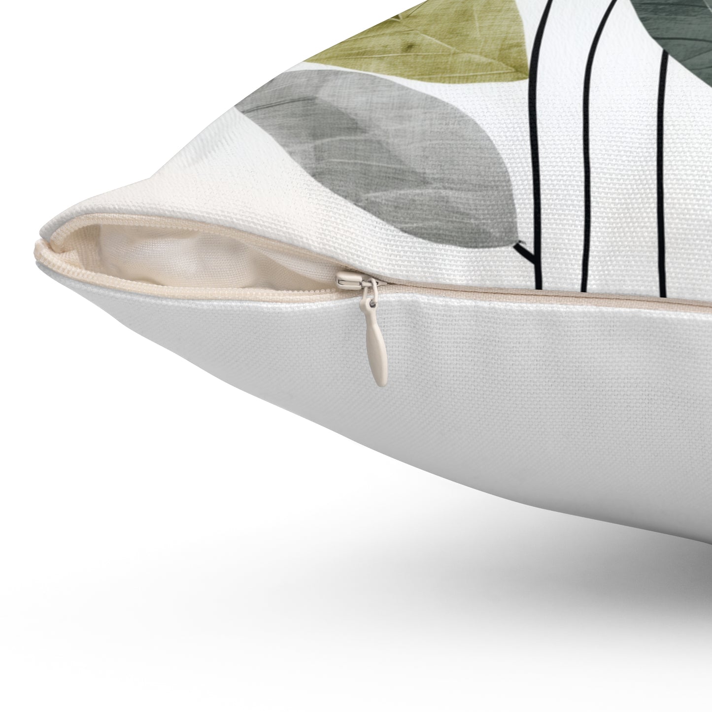 Blush Canopy Botanical - Spun Polyester Square Pillow