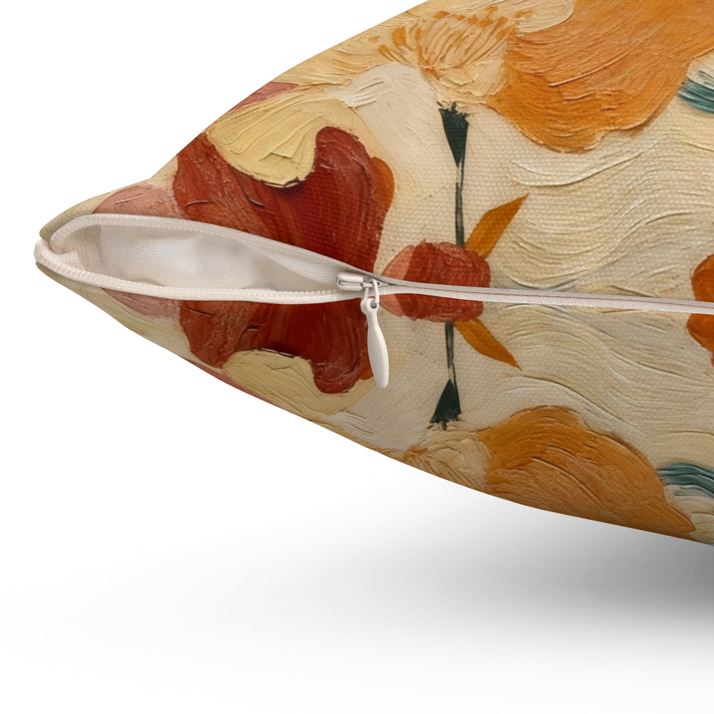 Autumn Bloom Tapestry - Spun Polyester Square Pillow