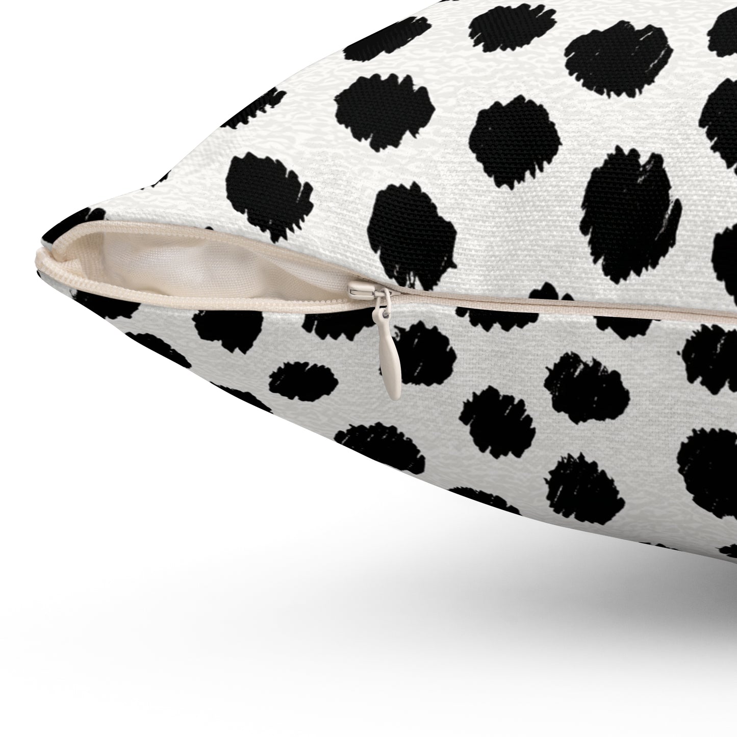 Soft Pollen Dot - Spun Polyester Square Pillow