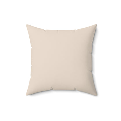 Clay Form Stacks - Faux Suede Square Pillow