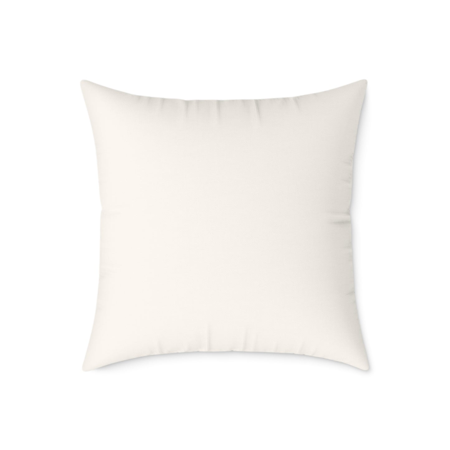 Autumn Brush Strokes - Square Poly Canvas Pillow