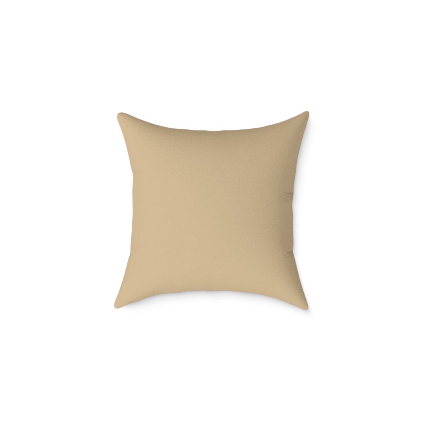 Golden Dawn Rise - Square Poly Canvas Pillow