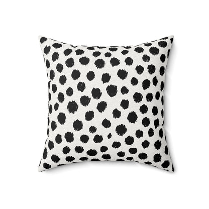 Soft Pollen Dot - Spun Polyester Square Pillow