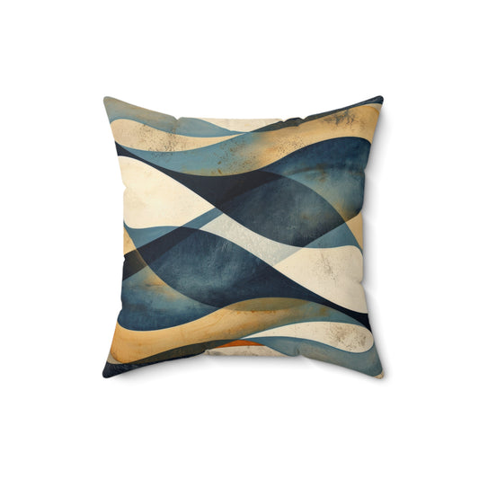 Tidal Wave - Spun Polyester Square Pillow