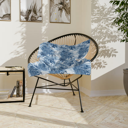 Tropical Toile - Velveteen Microfiber Blanket