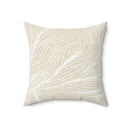Leafline - Spun Polyester Square Pillow