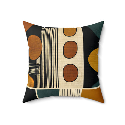 Atomic Balance - Spun Polyester Square Pillow