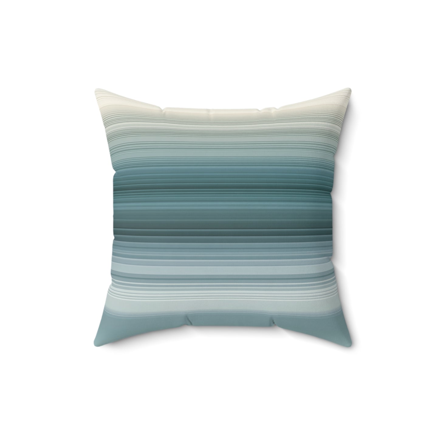 Mistline Neutral Fade - Faux Suede Square Pillow