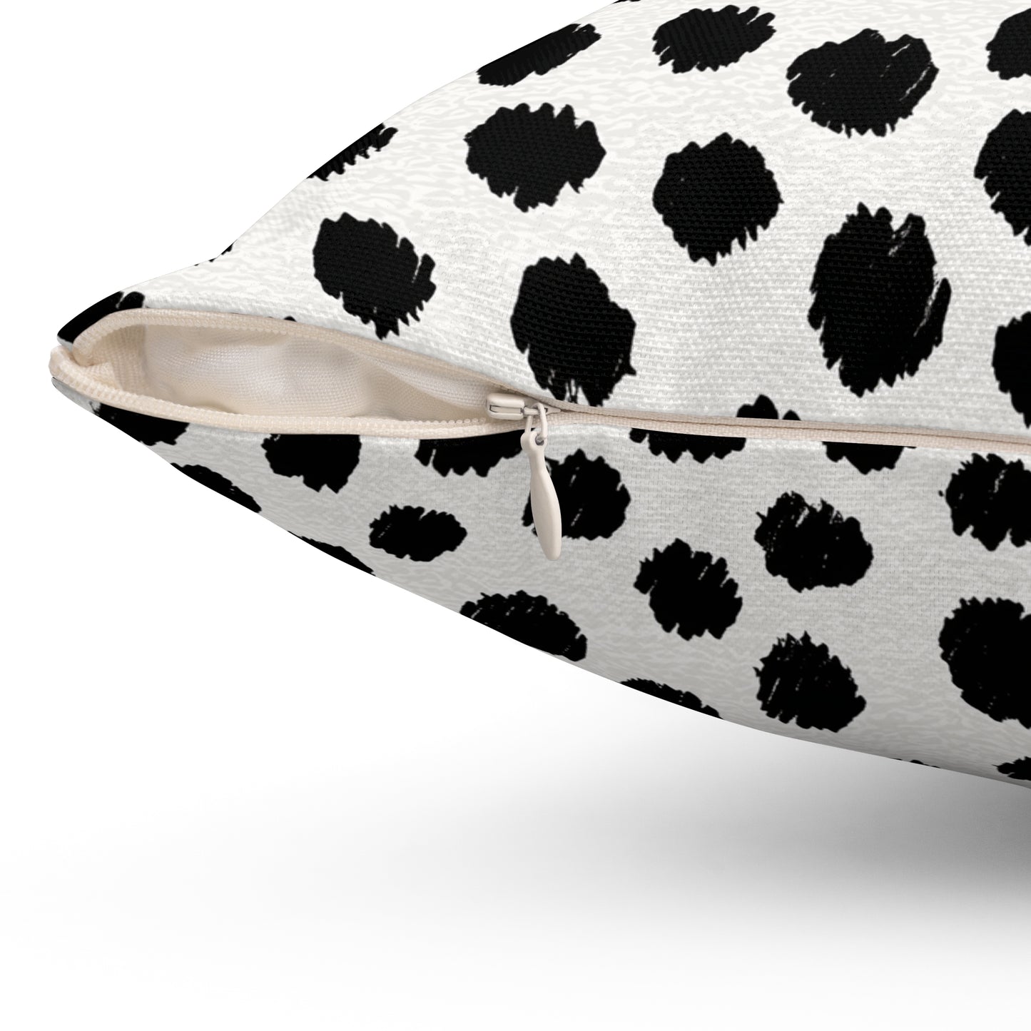 Soft Pollen Dot - Spun Polyester Square Pillow