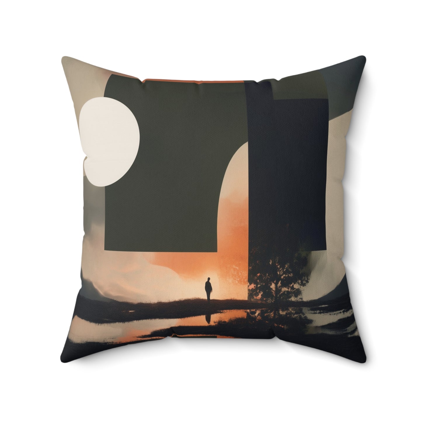 Nightfall Vista - Spun Polyester Square Pillow
