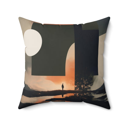 Nightfall Vista - Spun Polyester Square Pillow
