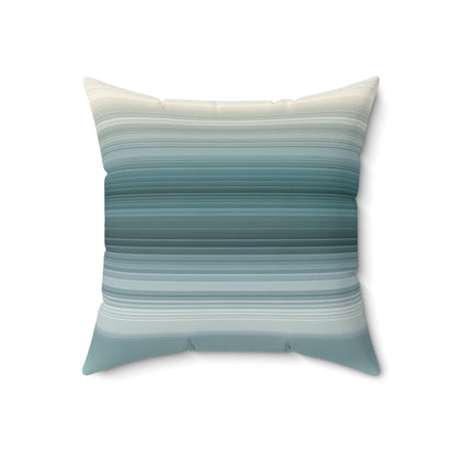 Mistline Neutral Fade - Faux Suede Square Pillow