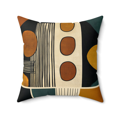 Atomic Balance - Spun Polyester Square Pillow