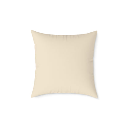 Schnauzer Chic - Square Poly Canvas Pillow
