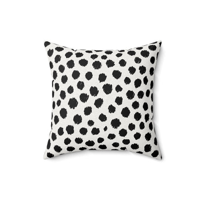 Soft Pollen Dot - Spun Polyester Square Pillow