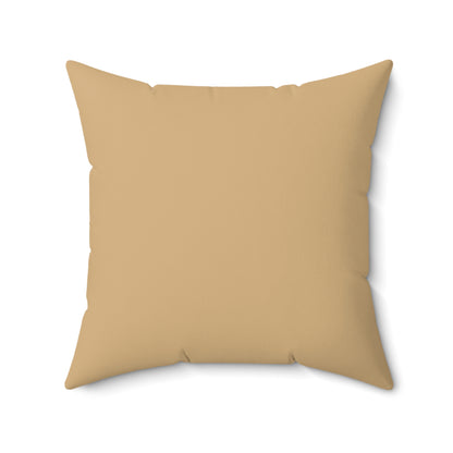 Harvest Speckle Glow - Faux Suede Square Pillow