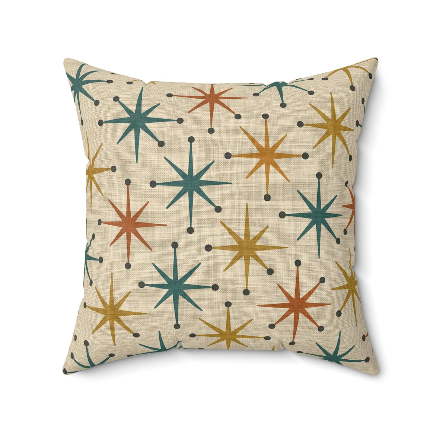 Starburst Cheer - Spun Polyester Square Pillow