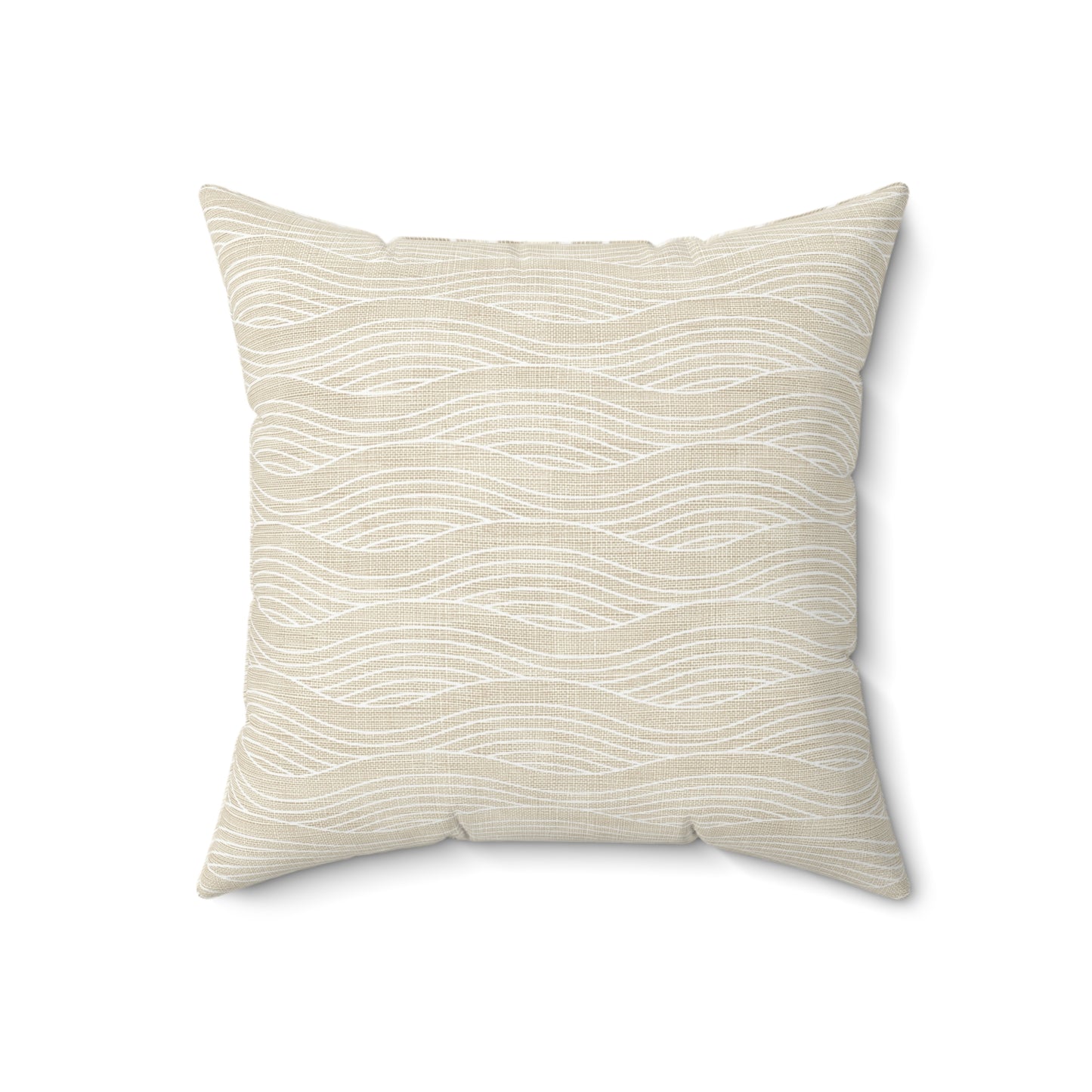 Soft Ripple - Spun Polyester Square Pillow