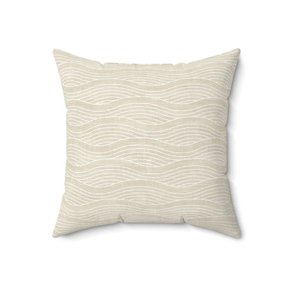 Soft Ripple - Spun Polyester Square Pillow