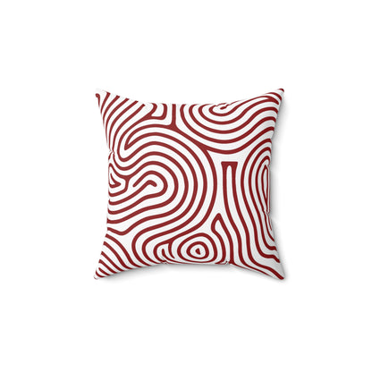 Contour Flow - Spun Polyester Square Pillow