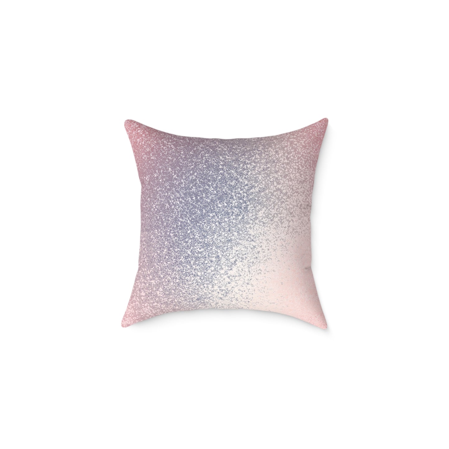 Sugar Dust Glow - Square Poly Canvas Pillow