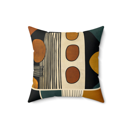 Atomic Balance - Spun Polyester Square Pillow