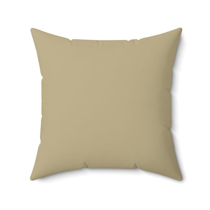 Retro Citrus Bloom - Faux Suede Square Pillow