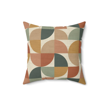 Mod Mosaic - Faux Suede Square Pillow