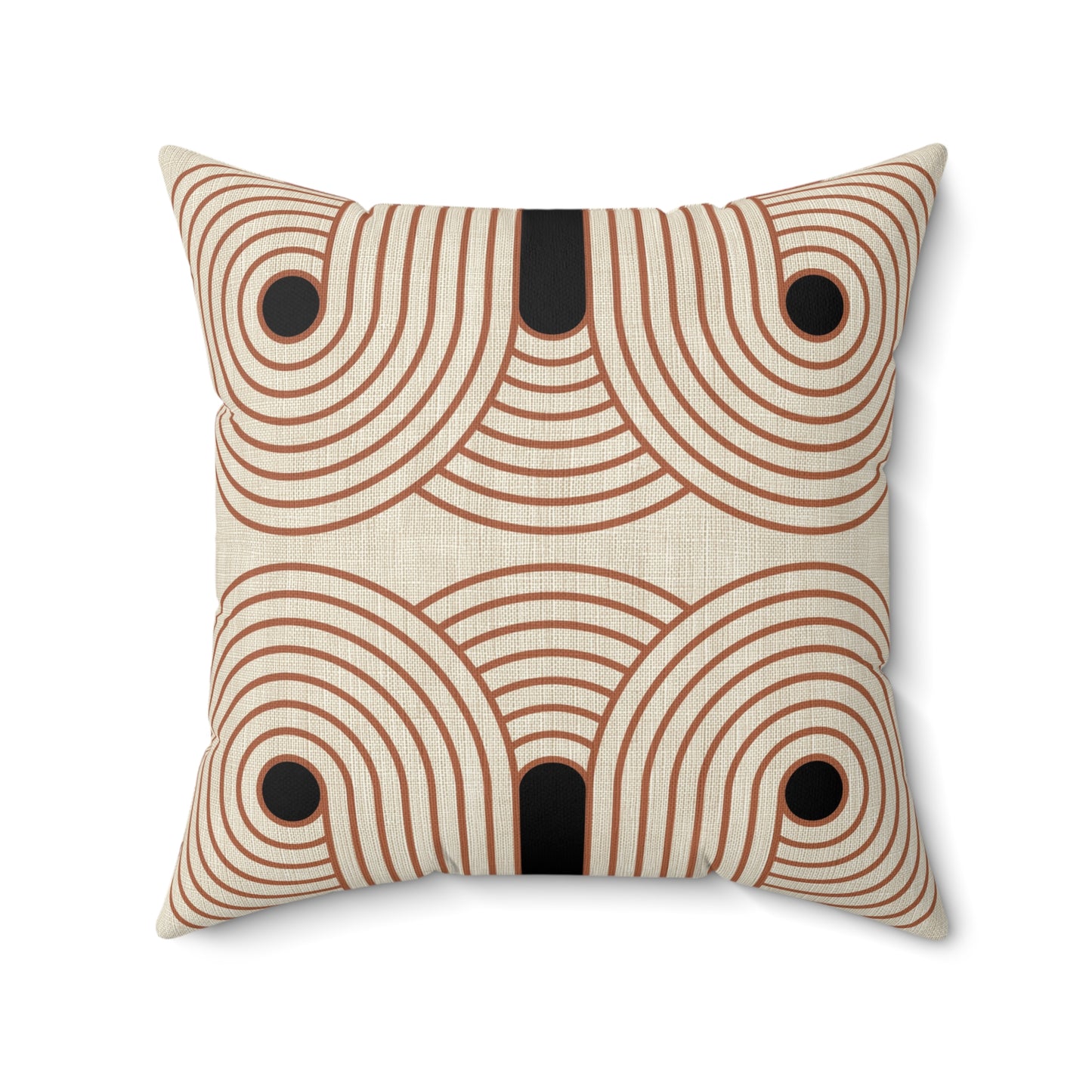 Loop Line - Spun Polyester Square Pillow