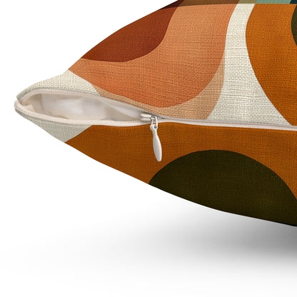 Harvest Shapes - Spun Polyester Square Pillow