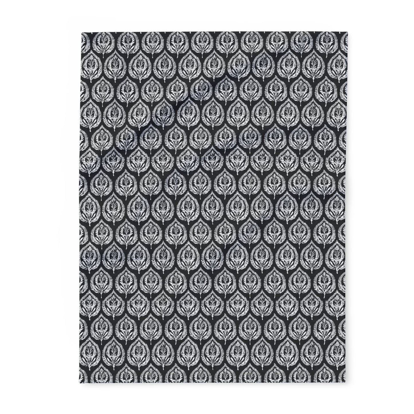 Deco Leaf - Arctic Fleece Blanket