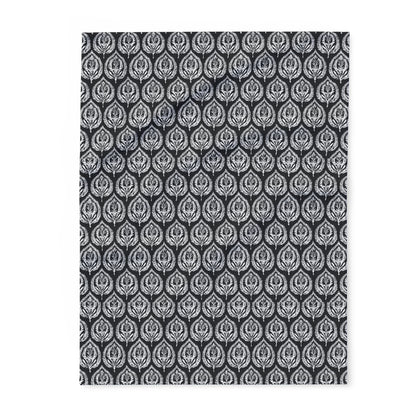 Deco Leaf - Arctic Fleece Blanket