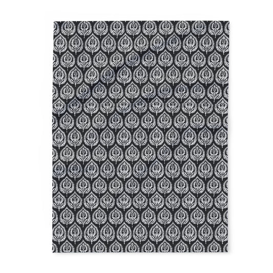 Deco Leaf - Arctic Fleece Blanket
