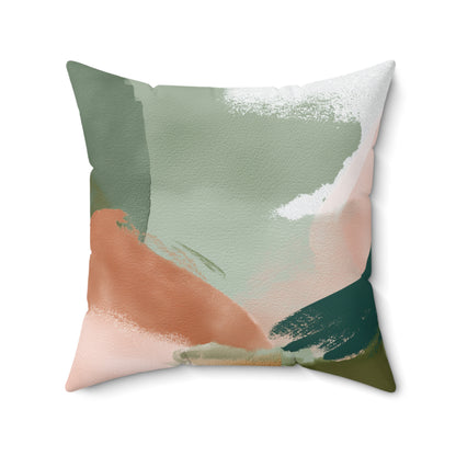 Soft Canyon Drift - Spun Polyester Square Pillow
