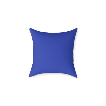 Santorini Mosaic Tile - Square Poly Canvas Pillow