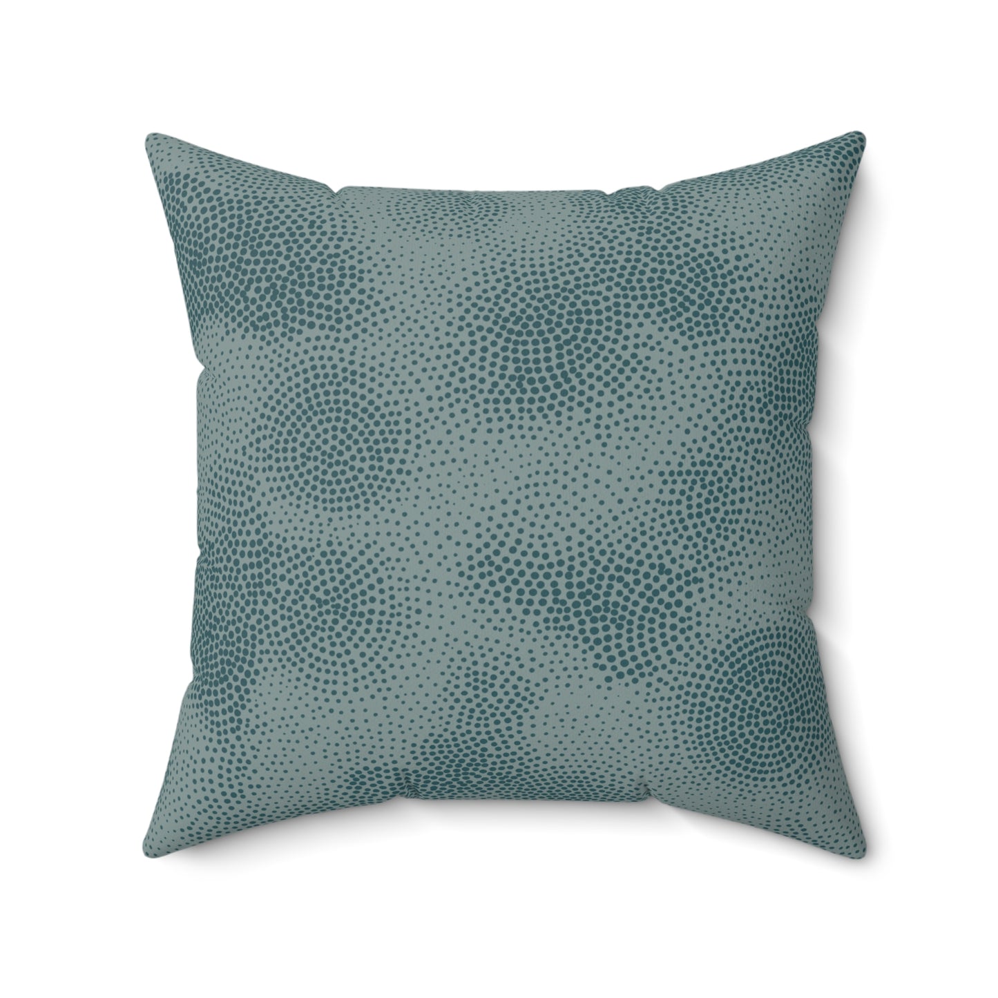 Deep Dot Fade - Spun Polyester Square Pillow