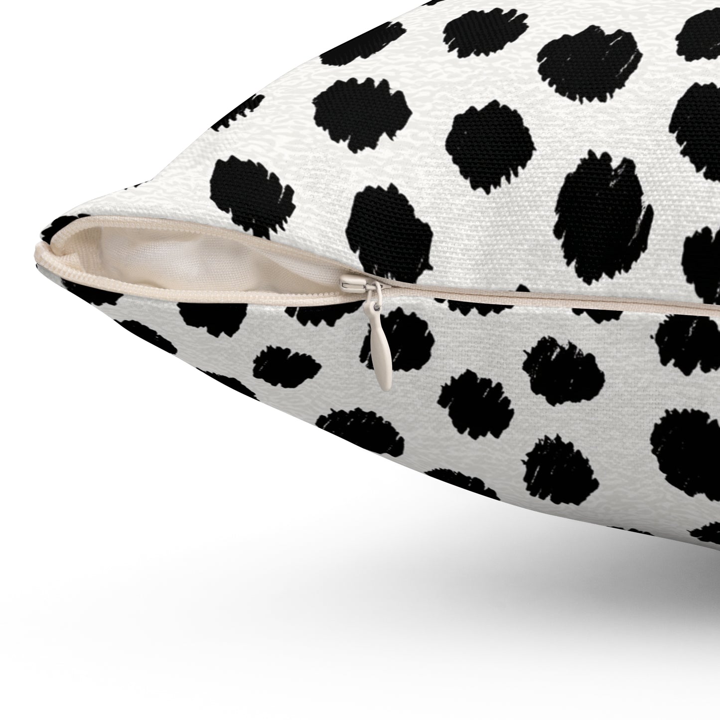 Soft Pollen Dot - Spun Polyester Square Pillow