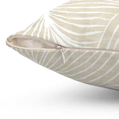 Leafline - Spun Polyester Square Pillow