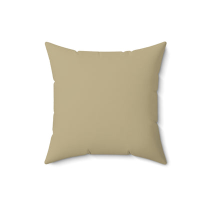 Retro Citrus Bloom - Faux Suede Square Pillow