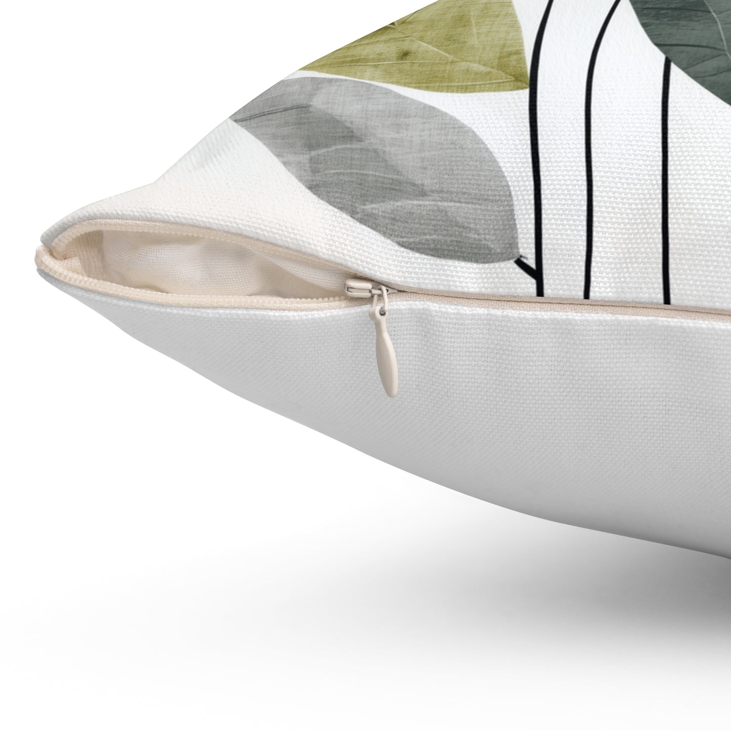 Blush Canopy Botanical - Spun Polyester Square Pillow