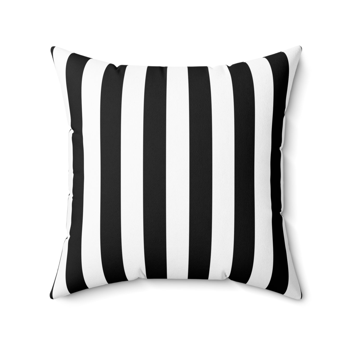 Classic Vertical Stripe - Spun Polyester Square Pillow