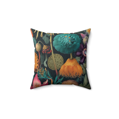 Opulent Garden - Faux Suede Square Pillow