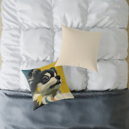 Pomeranian - Square Poly Canvas Pillow
