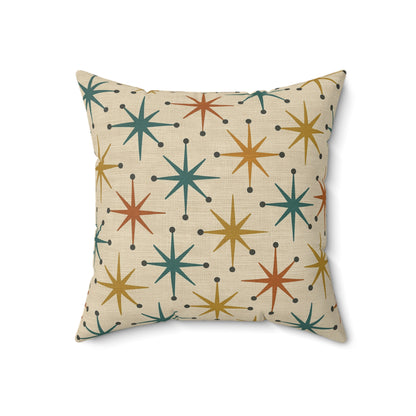 Starburst Cheer - Spun Polyester Square Pillow