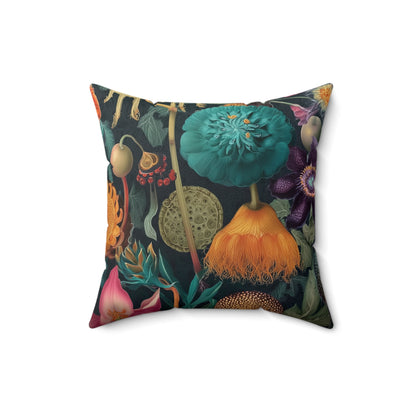 Opulent Garden - Faux Suede Square Pillow